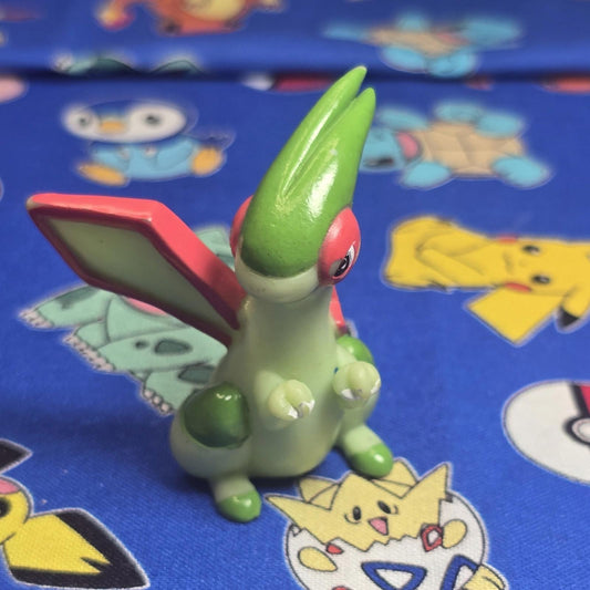 Pokemon Flygon Figure Finger Puppet 2003 Nintendo Bandai Vintage PVC Japan USA
