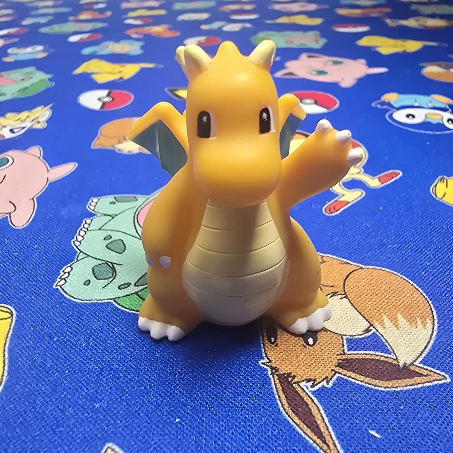 Pokemon Dragonite Figure Finger Puppet 2008 Nintendo Bandai PVC Japan US Seller
