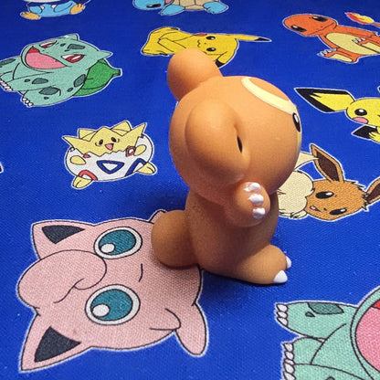 Pokemon Teddiursa Figure Finger Puppet 2008 Nintendo Bandai Japan PVC USA Seller