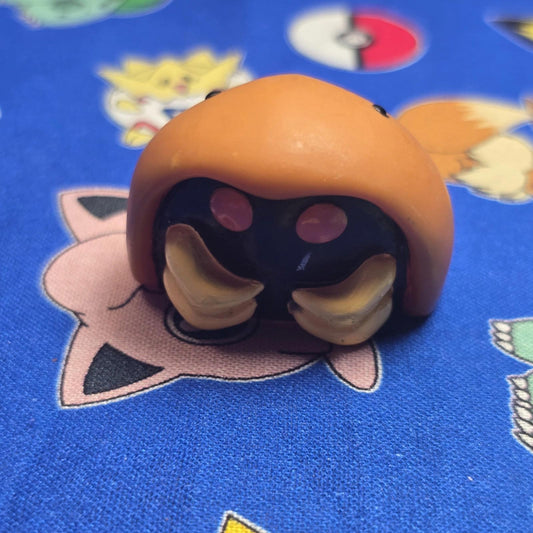 Pokemon Kabuto Figure Finger Puppet 1997 Bandai Nintendo PVC Vintage Japan USA