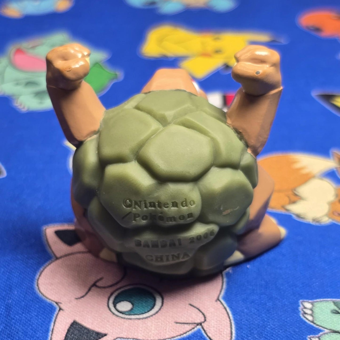 Pokemon Golem Figure Finger Puppet 2006 Nintendo Bandai PVC Vintage Japan USA