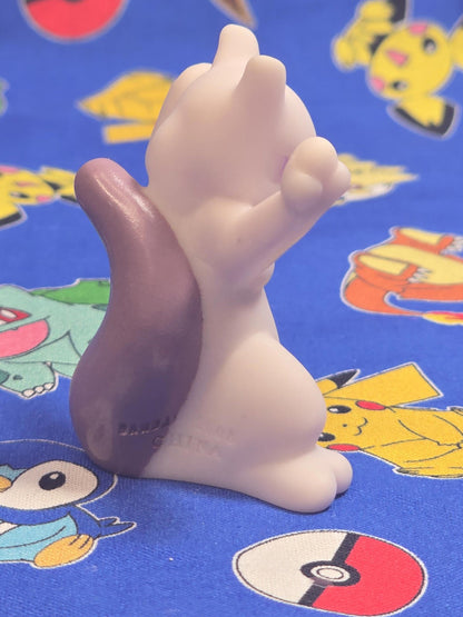 Pokemon Mewtwo Figure Finger Puppet 2008 Nintendo Bandai PVC Japan USA Seller