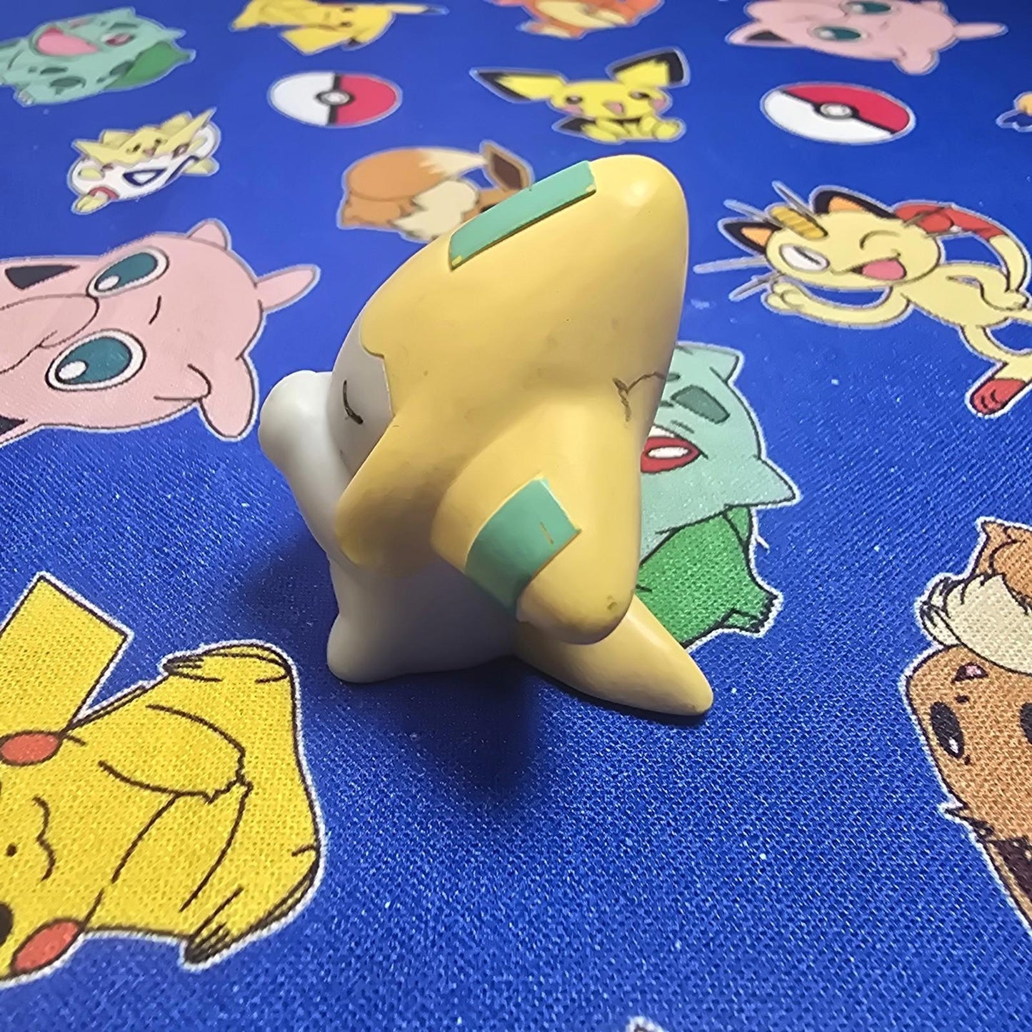 Pokemon Jirachi Figure Finger Puppet 2006 Nintendo Bandai PVC Japan USA Seller