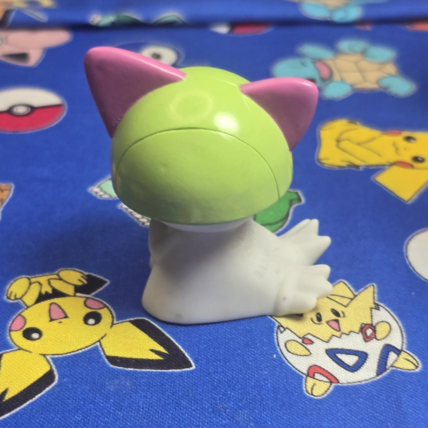 Pokemon Ralts Figure Finger Puppet 2004 Nintendo Bandai PVC Vintage Japan USA