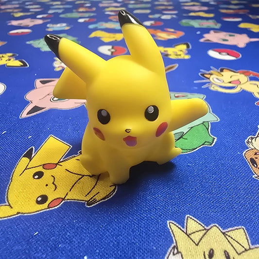 Pokemon Pikachu Figure Finger Puppet 2006 Nintendo Bandai PVC Vintage Japan USA