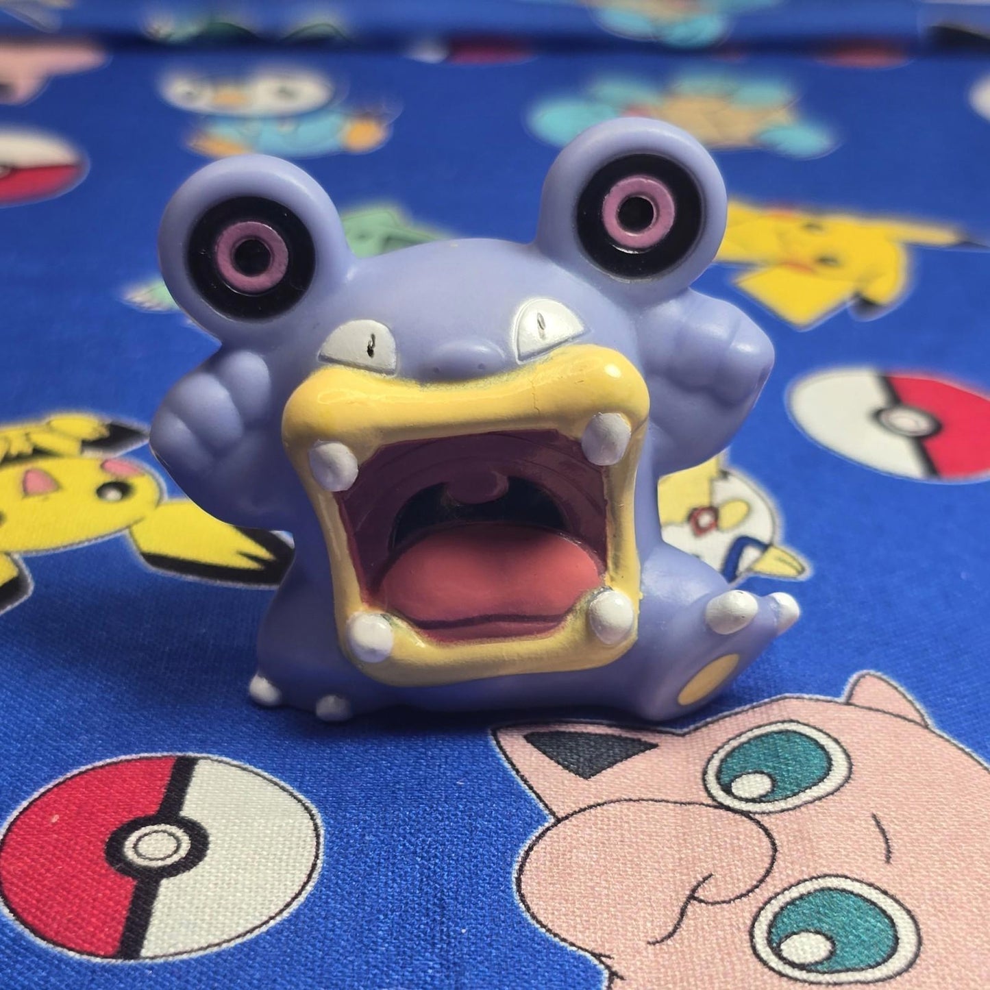 Pokemon Loudred Figure Finger Puppet 2003 Nintendo Bandai Vintage PVC Japan USA