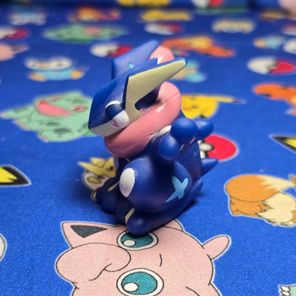 Pokemon Greninja Figure Finger Puppet 2014 Nintendo Bandai PVC Japan USA Seller
