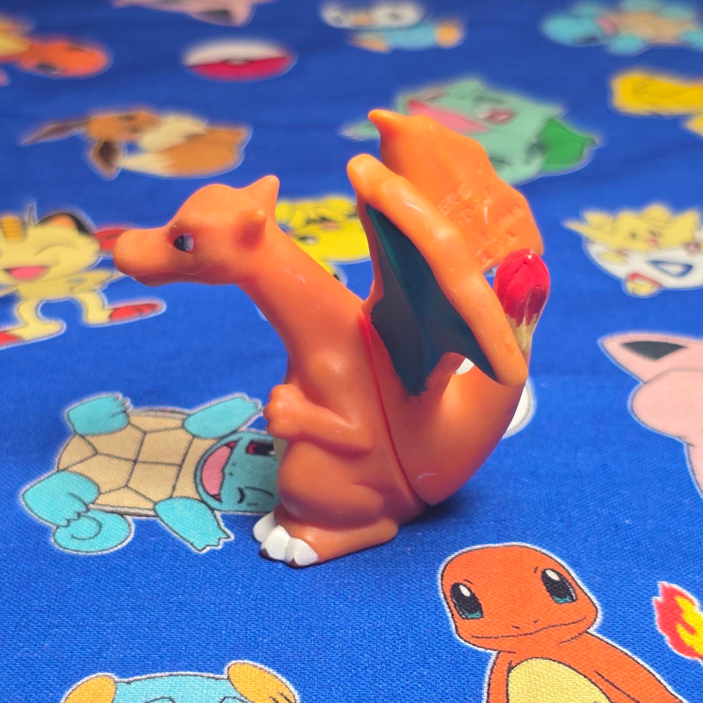Pokemon Charizard Figure Finger Puppet 1998 Nintendo Bandai Vintage Japan USA