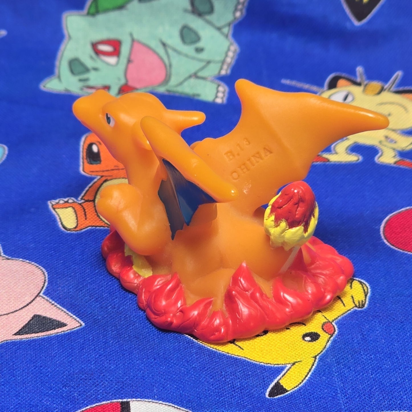 Pokemon Charizard Figure Finger Puppet 2013 Nintendo Bandai PVC Japan USA Seller