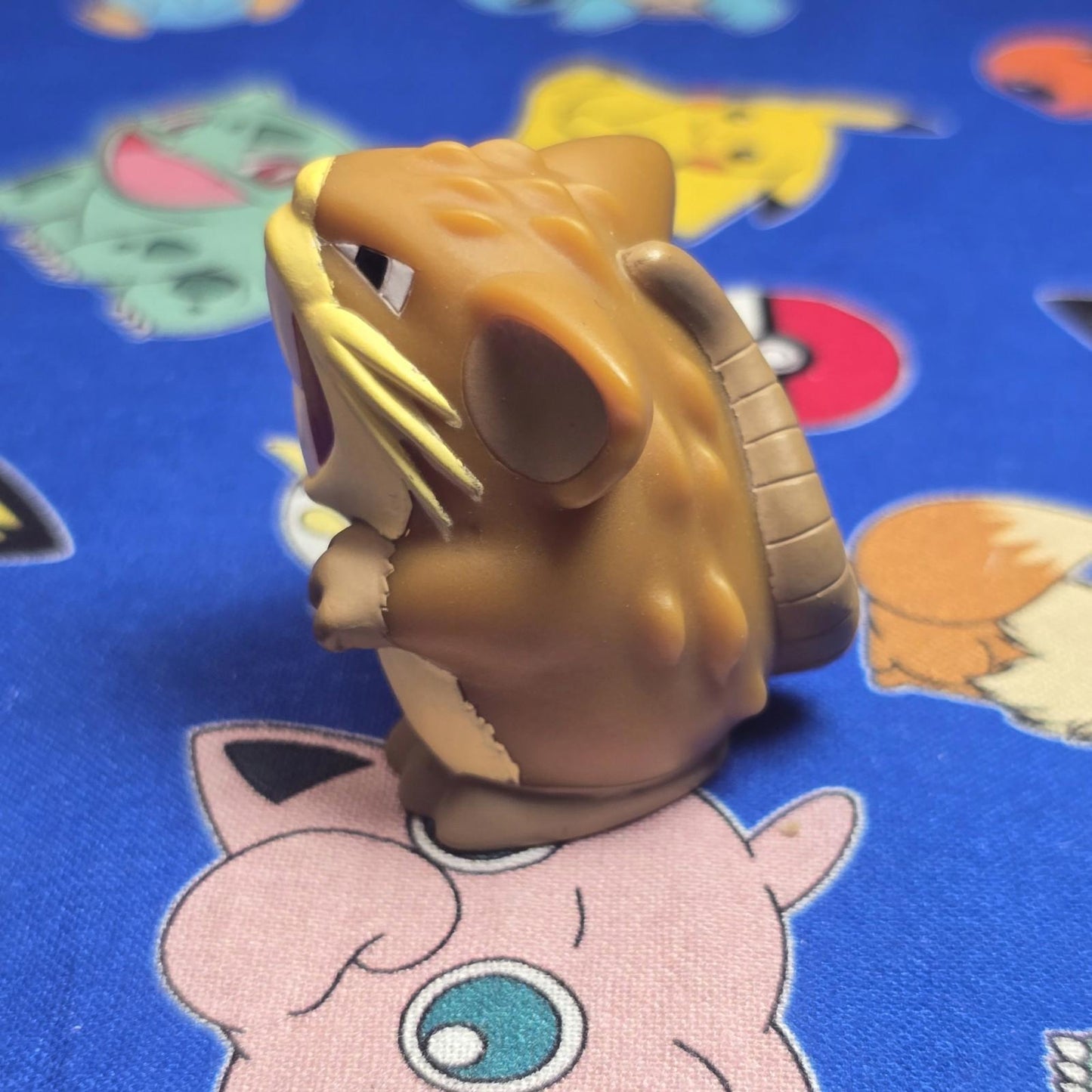 Pokemon Raticate Figure Finger Puppet 2005 Nintendo Bandai PVC Japan USA Seller