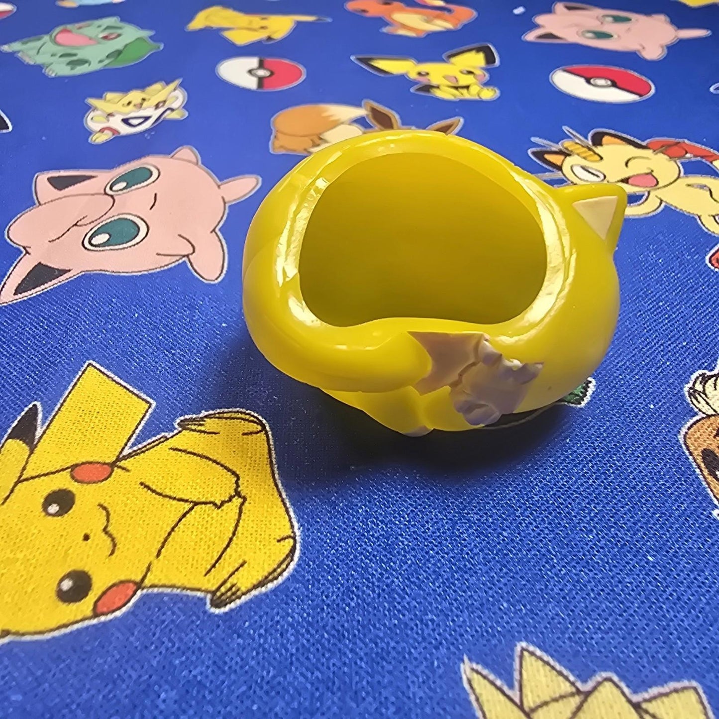 Pokemon Sandshrew Figure Finger Puppet 2007 Nintendo Bandai PVC Japan US Seller