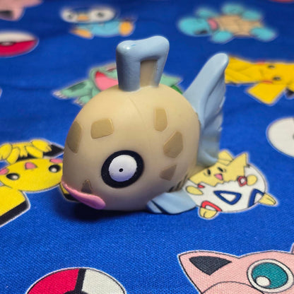 Pokemon Feebas Figure Finger Puppet 2004 Nintendo Bandai PVC Vintage Japan USA