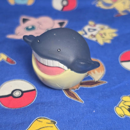 Pokemon Wailmer Clear Figure Finger Puppet 2002 Nintendo Bandai PVC Japan USA