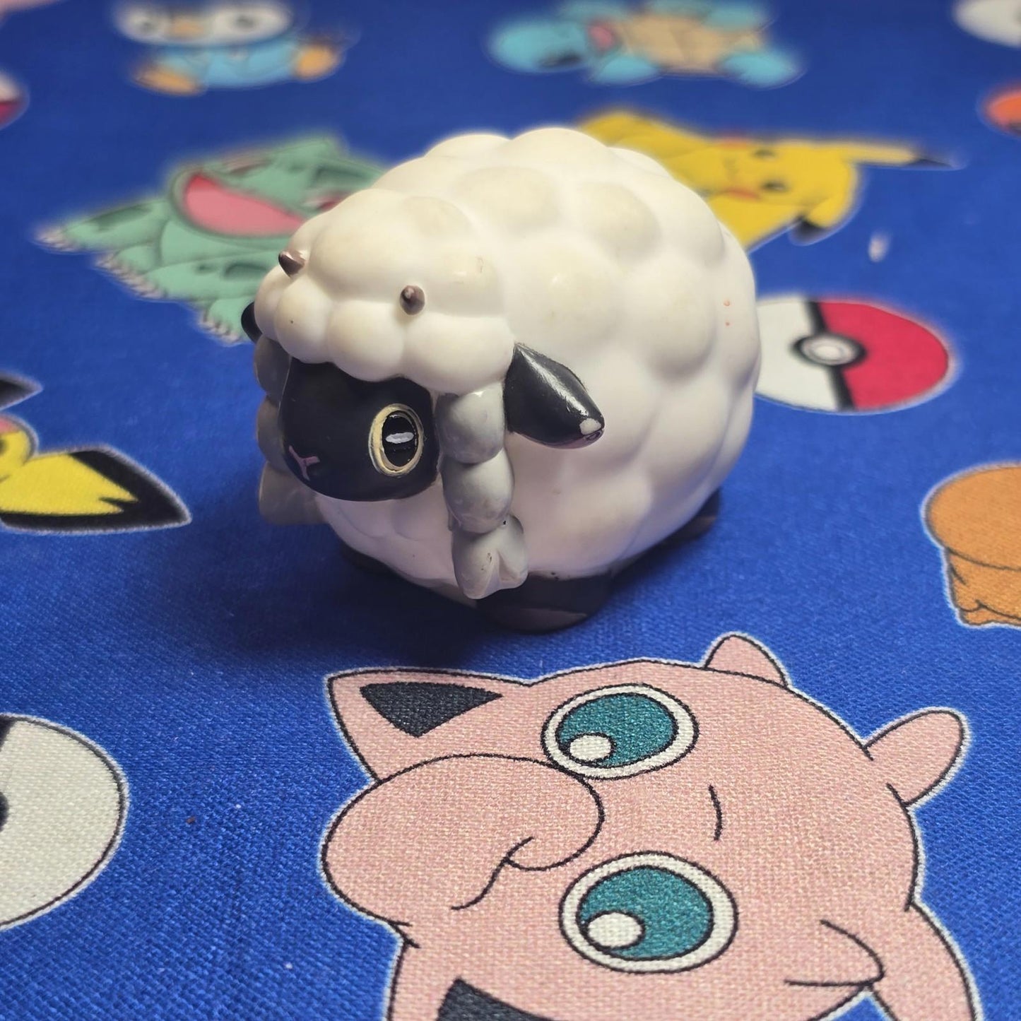 Pokemon Wooloo Figure Finger Puppet 2019 Nintendo Bandai PVC Japan USA Seller