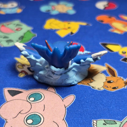 Pokemon Kyogre Figure Finger Puppet 2006 Nintendo PVC Japan Bandai USA Seller