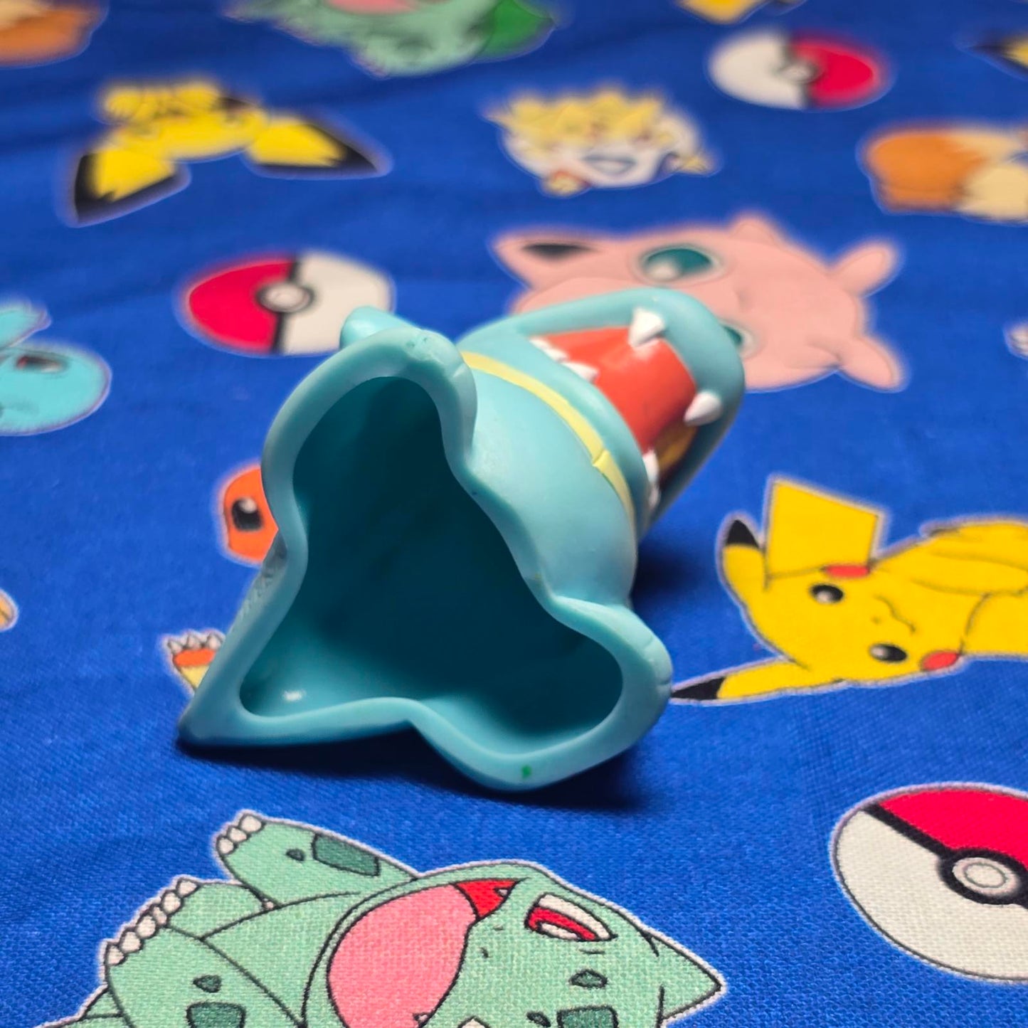 Pokemon Totodile Figure Finger Puppets 1999 Nintendo Bandai PVC Vintage Japan US