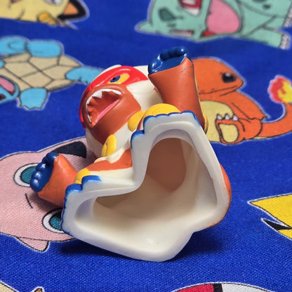 Pokemon Infernape Figure Finger Puppet 2010 Nintendo Bandai PVC Japan USA Seller