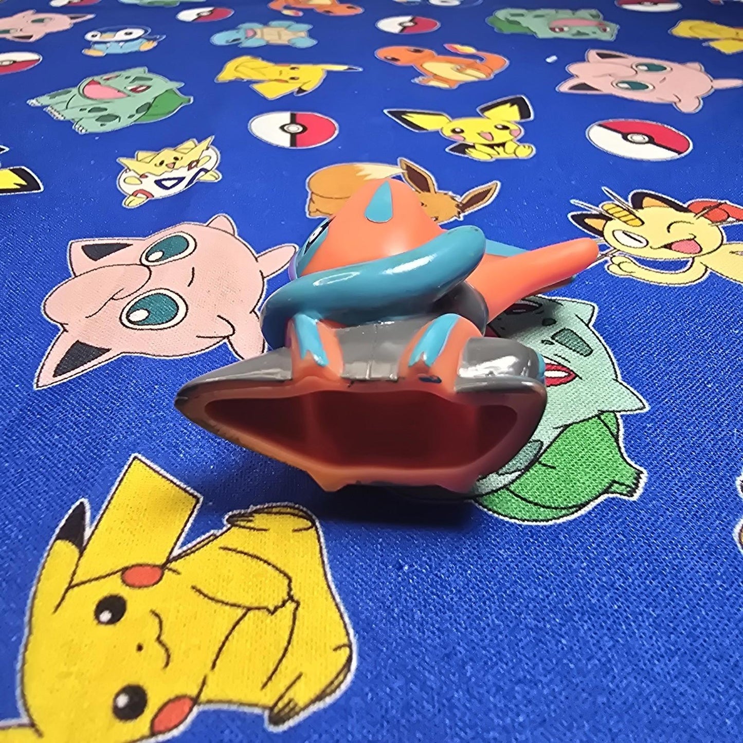 Pokemon Deoxys Speed Figure Finger Puppet 2004 Nintendo Bandai Vintage Japan US