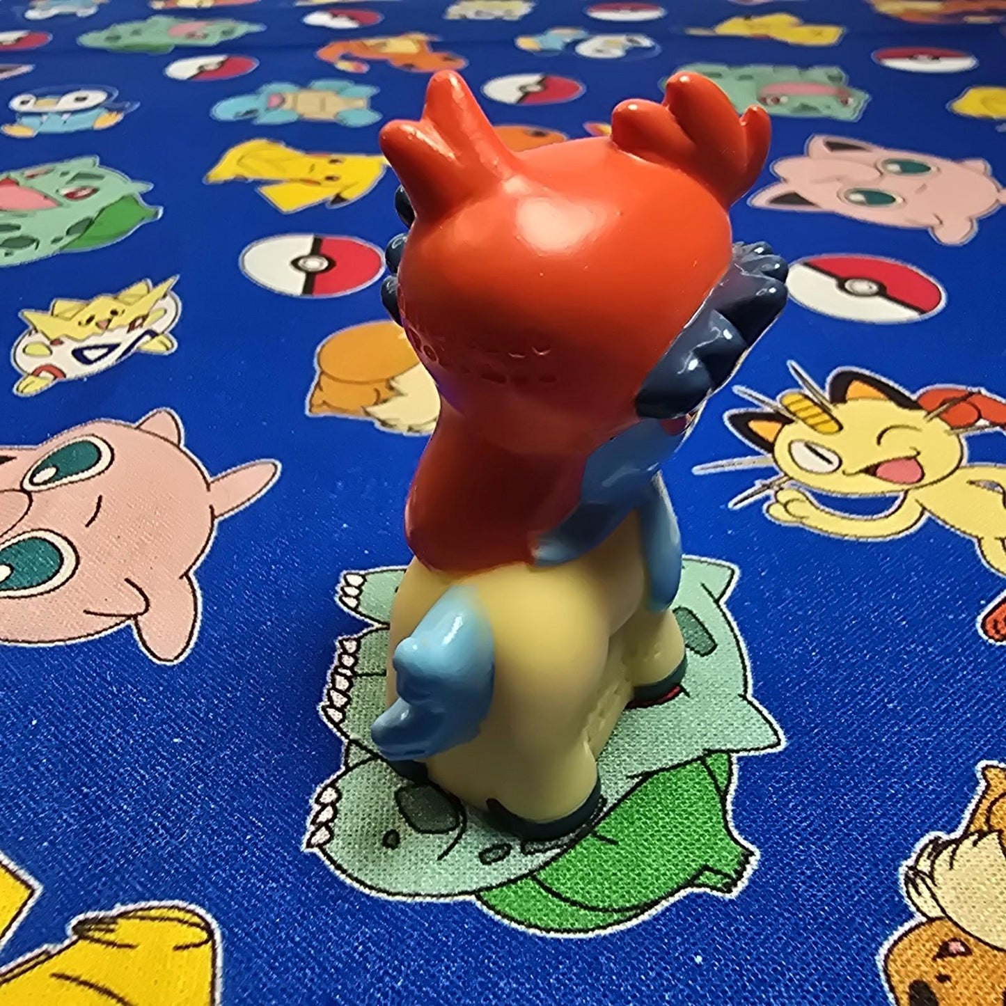 Pokemon Keldeo Figure Finger Puppet 2012 Nintendo Bandai PVC Japan USA Seller