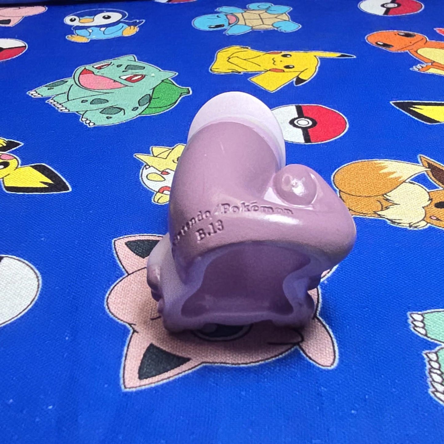 Pokemon Mewtwo Y Figure Finger Puppet 2013 Nintendo Bandai PVC Japan USA Seller