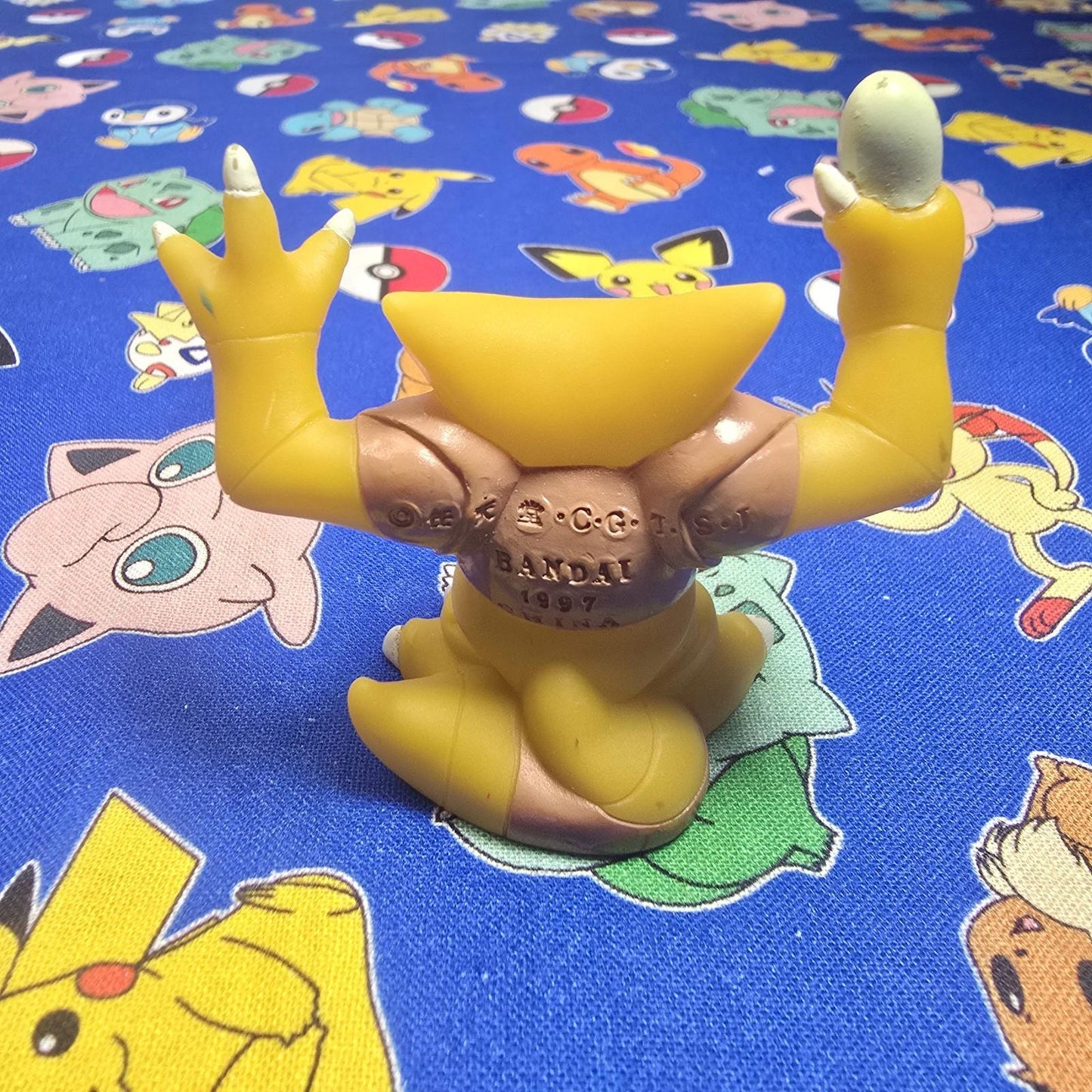 Pokemon Kadabra Figure Finger Puppet 1997 Bandai Nintendo Vintage USA Seller