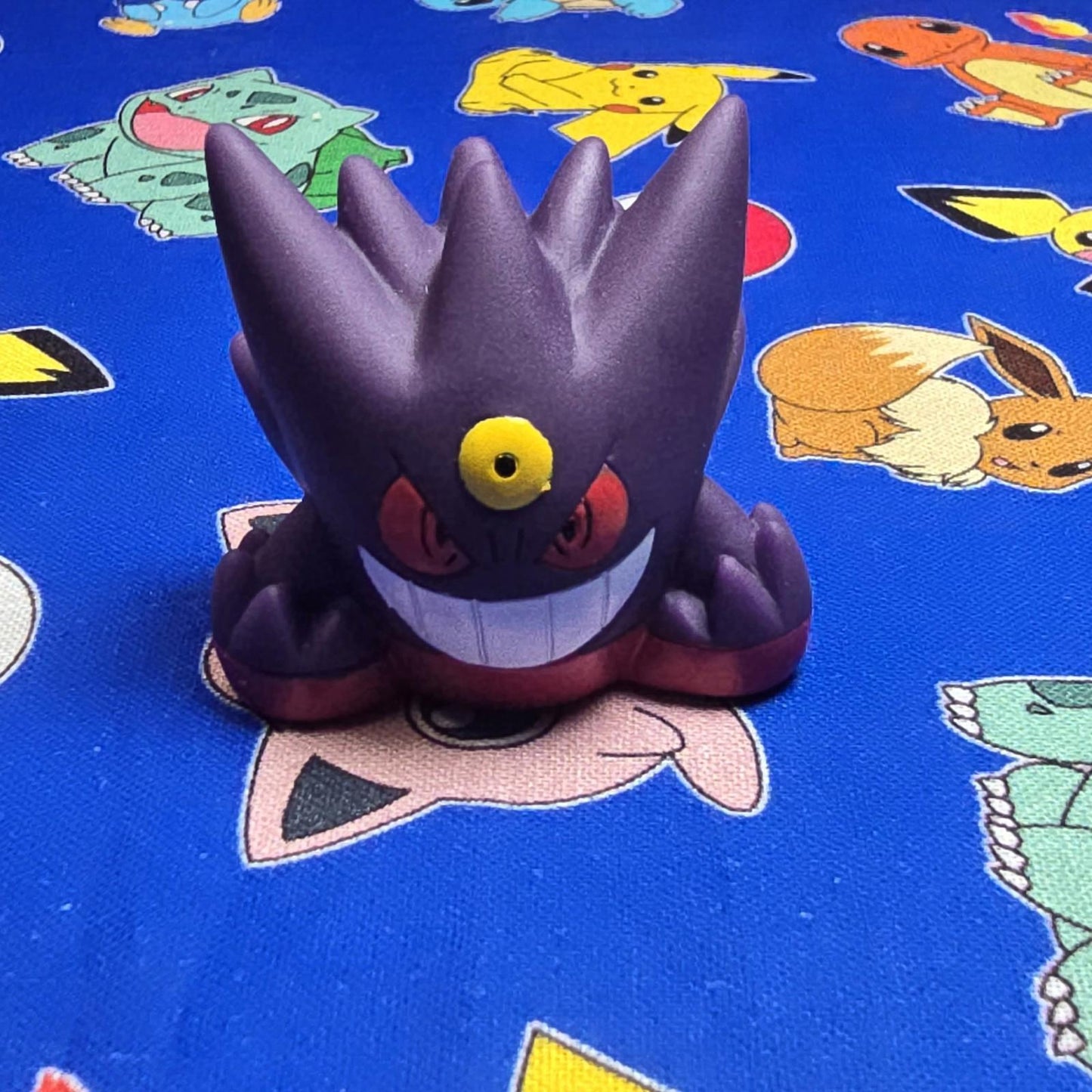Pokemon Mega Gengar Figure Finger Puppet 2014 Nintendo Bandai Vintage Japan USA
