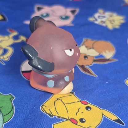 Pokemon Snubbull Clear Figure Finger Puppet 1999 Nintendo Bandai PVC Japan USA