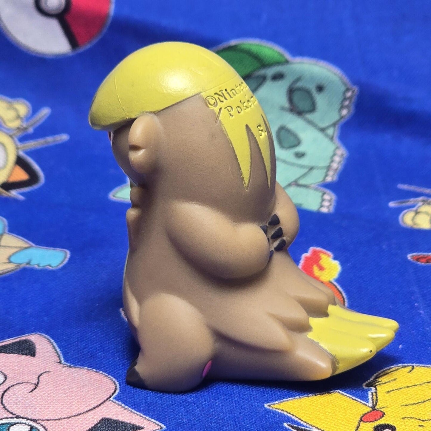 Pokemon Gumshoos Figure Finger Puppet 2017 Nintendo Bandai PVC Japan USA Seller