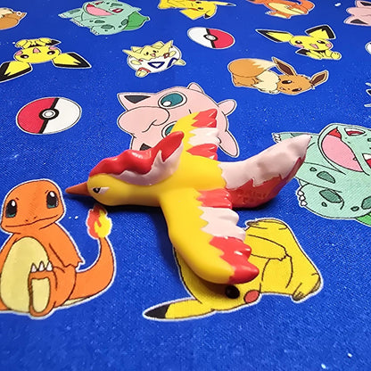 Pokemon Moltres Figure Finger Puppet 2008 Nintendo Bandai PVC Japan US Seller