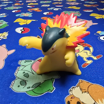 Pokemon Typhlosion Figure Finger Puppet 2006 Nintendo Bandai PVC Japan US Seller