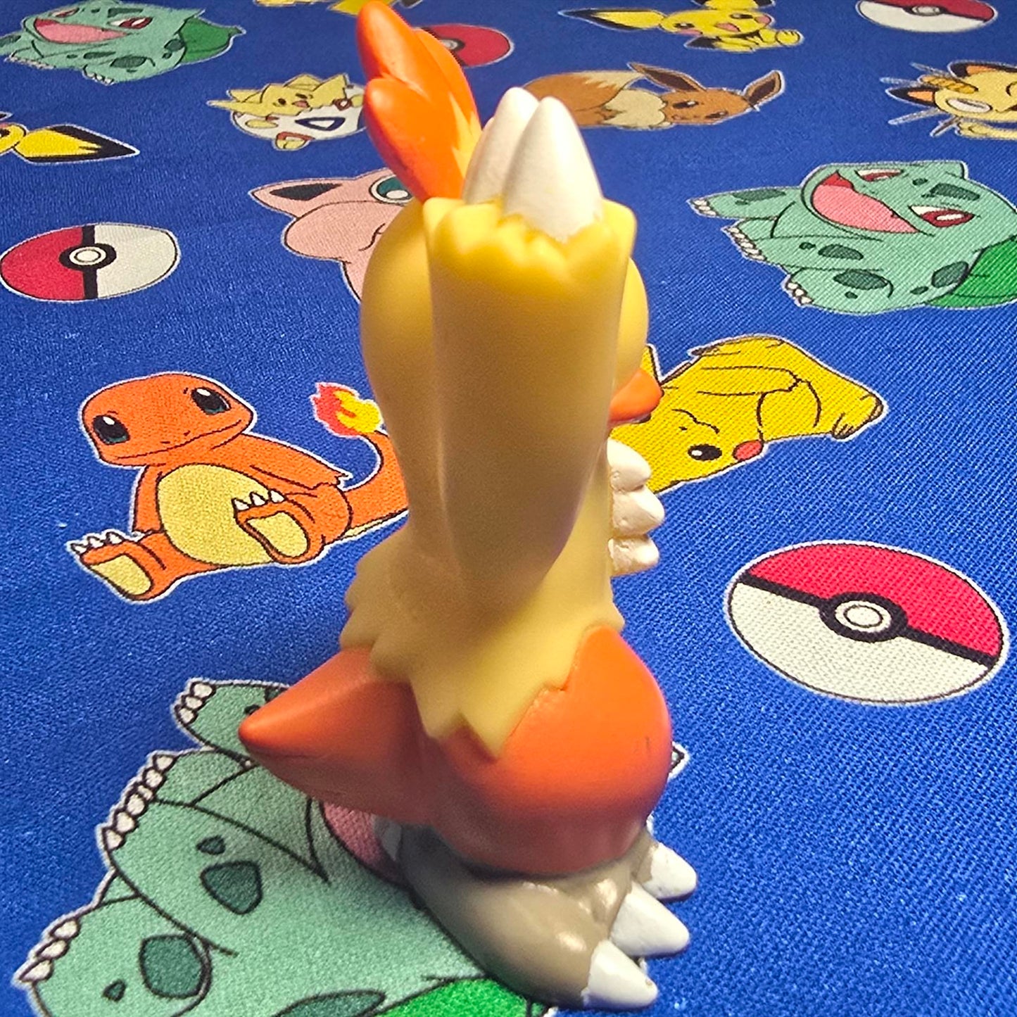 Pokemon Combusken Figure Finger Puppet 2005 Nintendo Bandai Vintage Japan USA