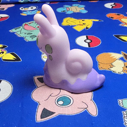 Pokemon Sliggoo Figure Finger Puppet 2014 Nintendo Bandai Vintage PVC Japan USA