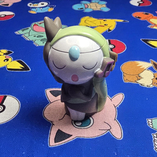 Pokemon Meloetta Figure Finger Puppet 2012 Nintendo PVC Bandai Japan USA Seller