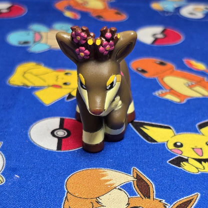 Pokemon Sawsbuck Figure Finger Puppet 2011 Nintendo Bandai PVC Japan US Seller