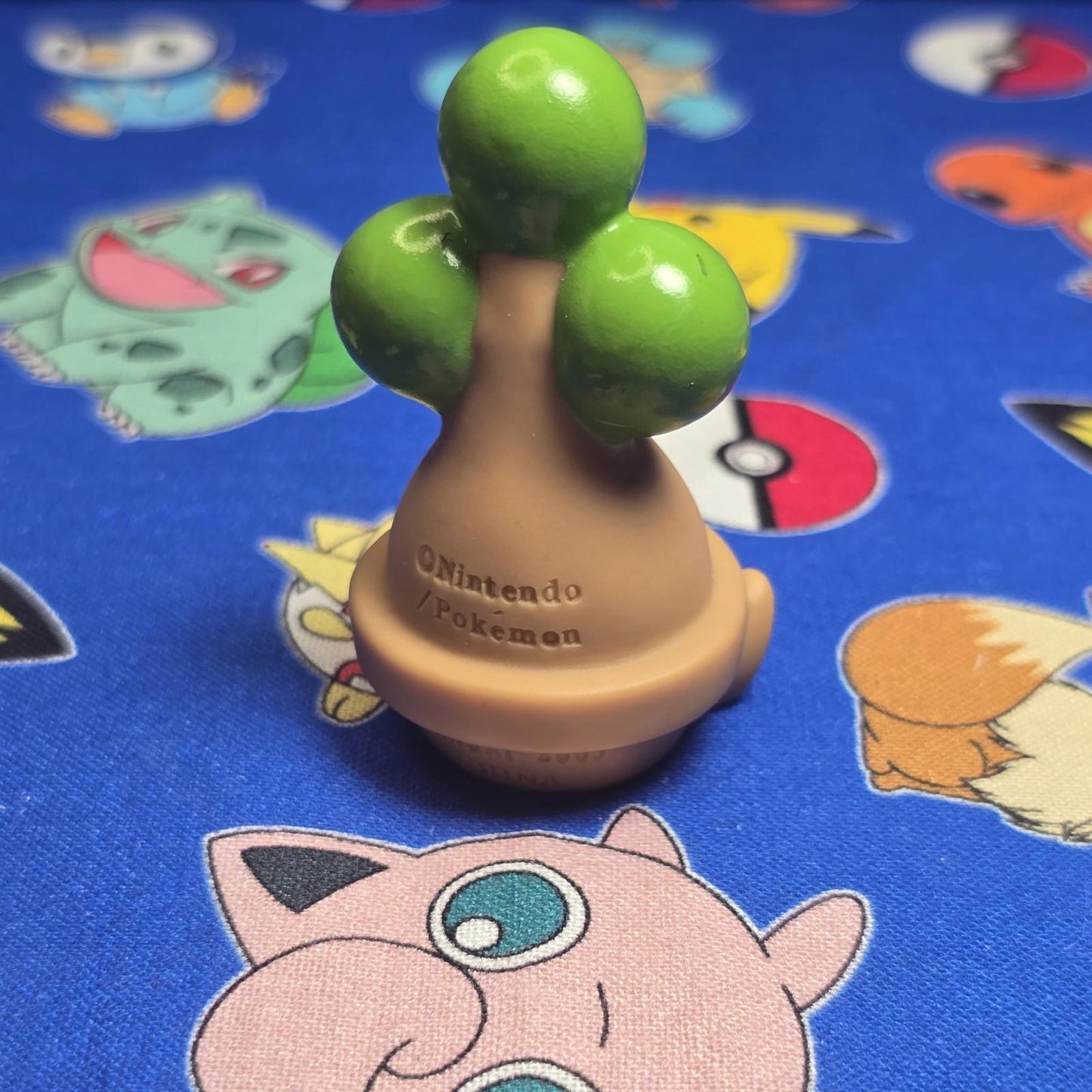 Pokemon Bonsly Figure Finger Puppet 2005 Nintendo Bandai PVC Japan USA Seller