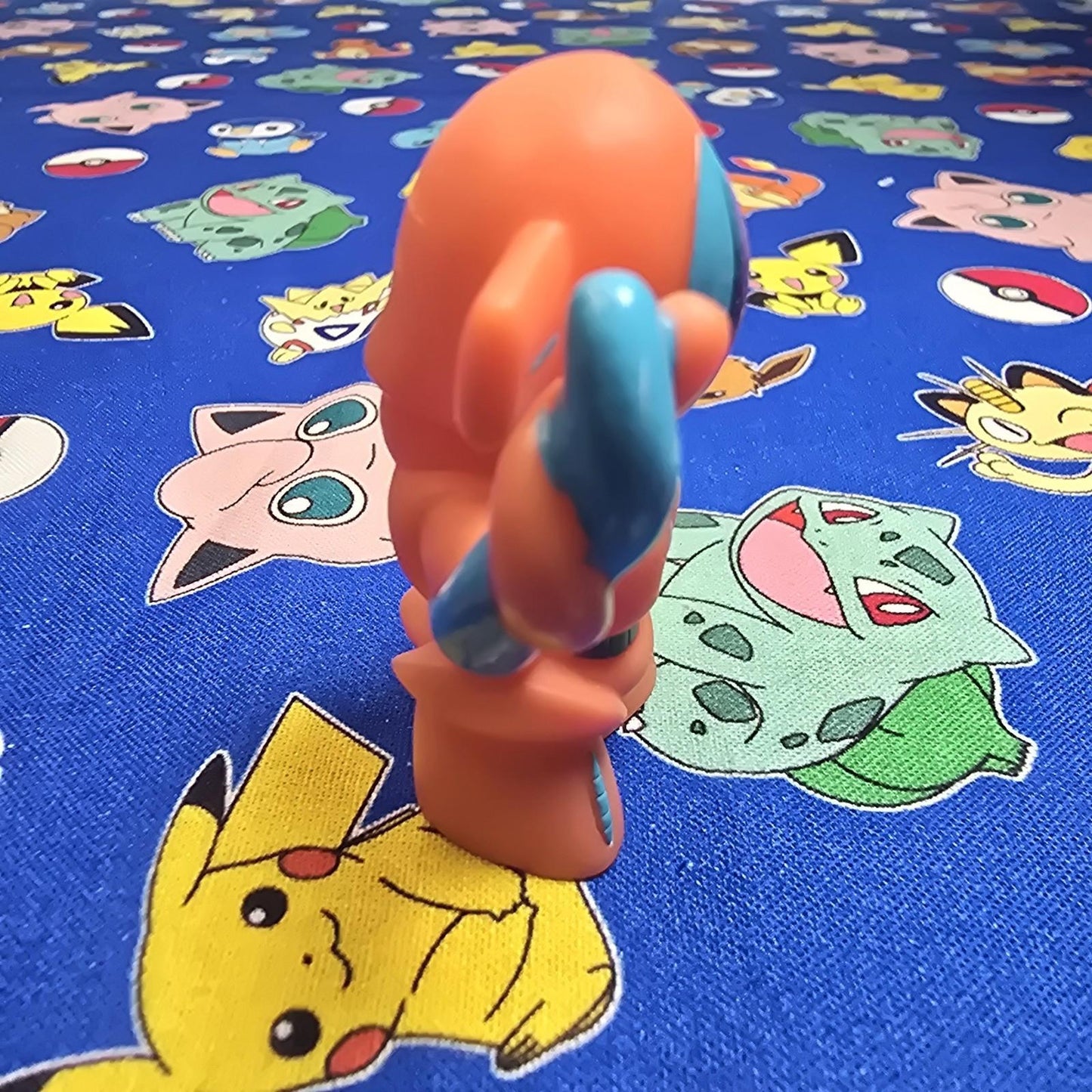 Pokemon Deoxys Neutral Figure Finger Puppet 2004 Nintendo Bandai PVC Vintage USA