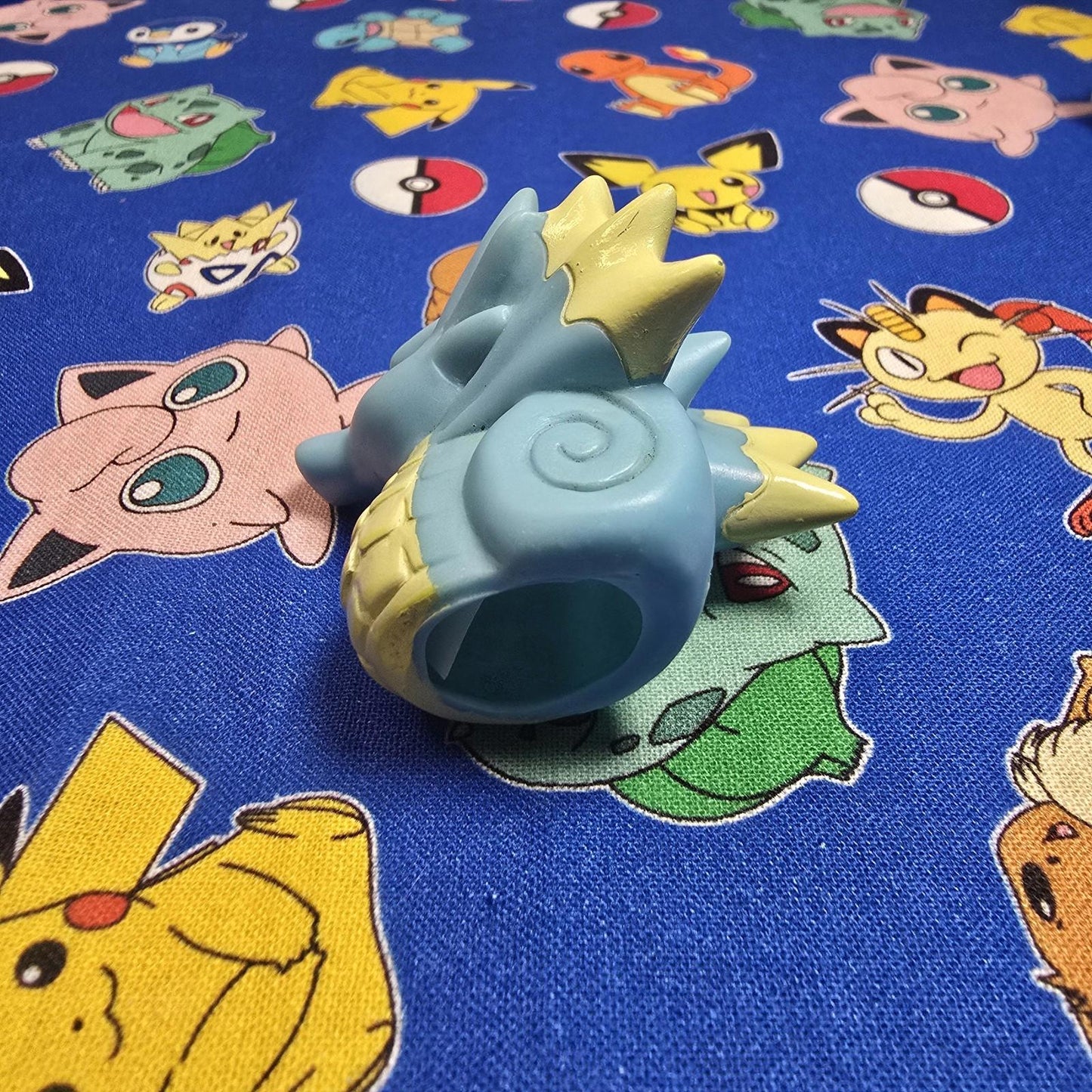 Pokemon Seadra Solid Figure Finger Puppet 1998 Nintendo Bandai Vintage Japan USA