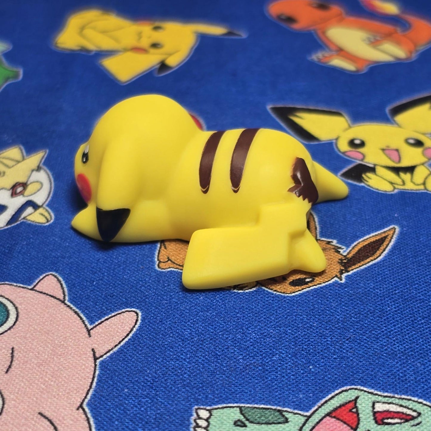 Pokemon Pikachu Sleepy Figure Finger Puppet 2021 Nintendo PVC Bandai Japan USA