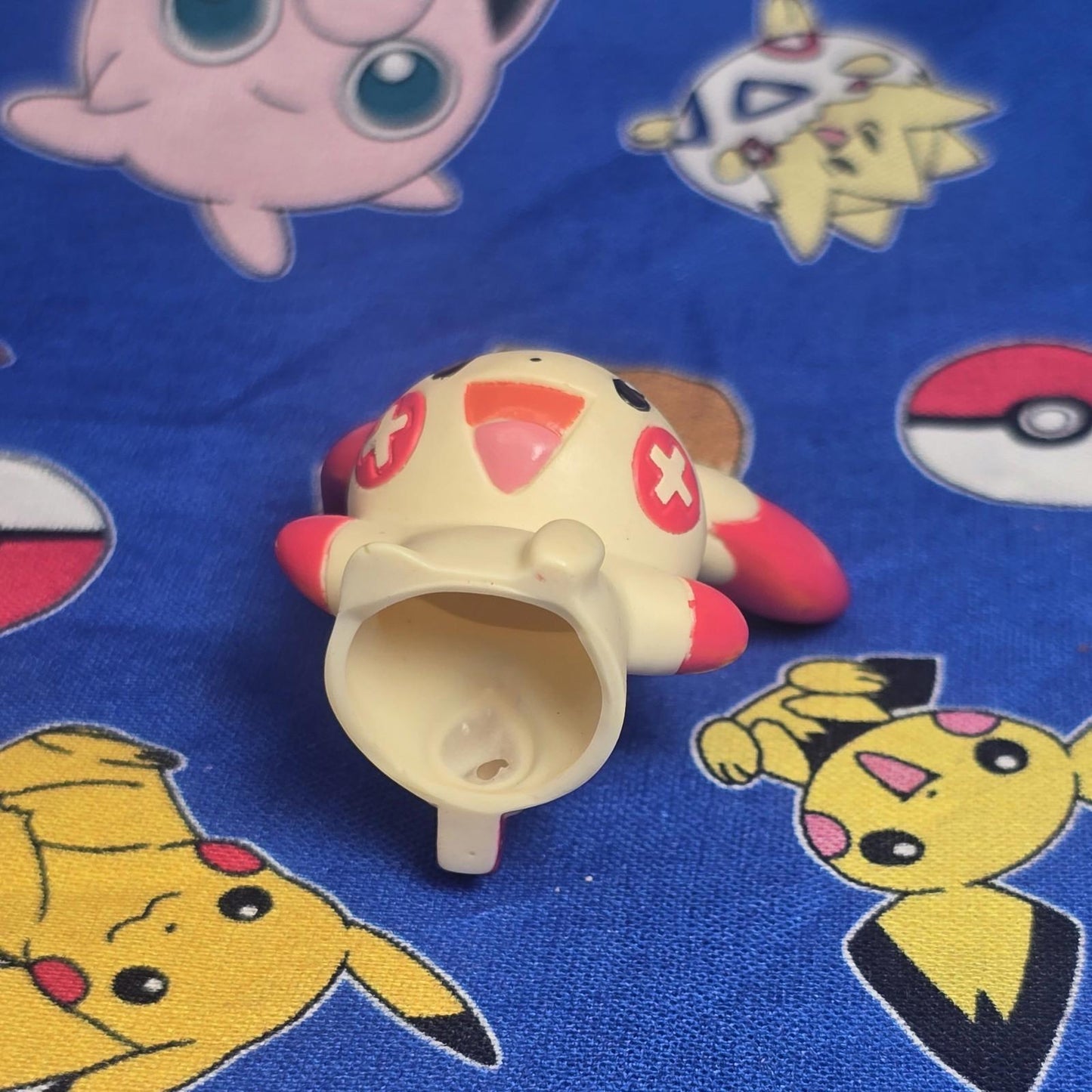 Pokemon Plusle Figure Finger Puppet 2004 Nintendo Tomy PVC Japan USA Seller Toy
