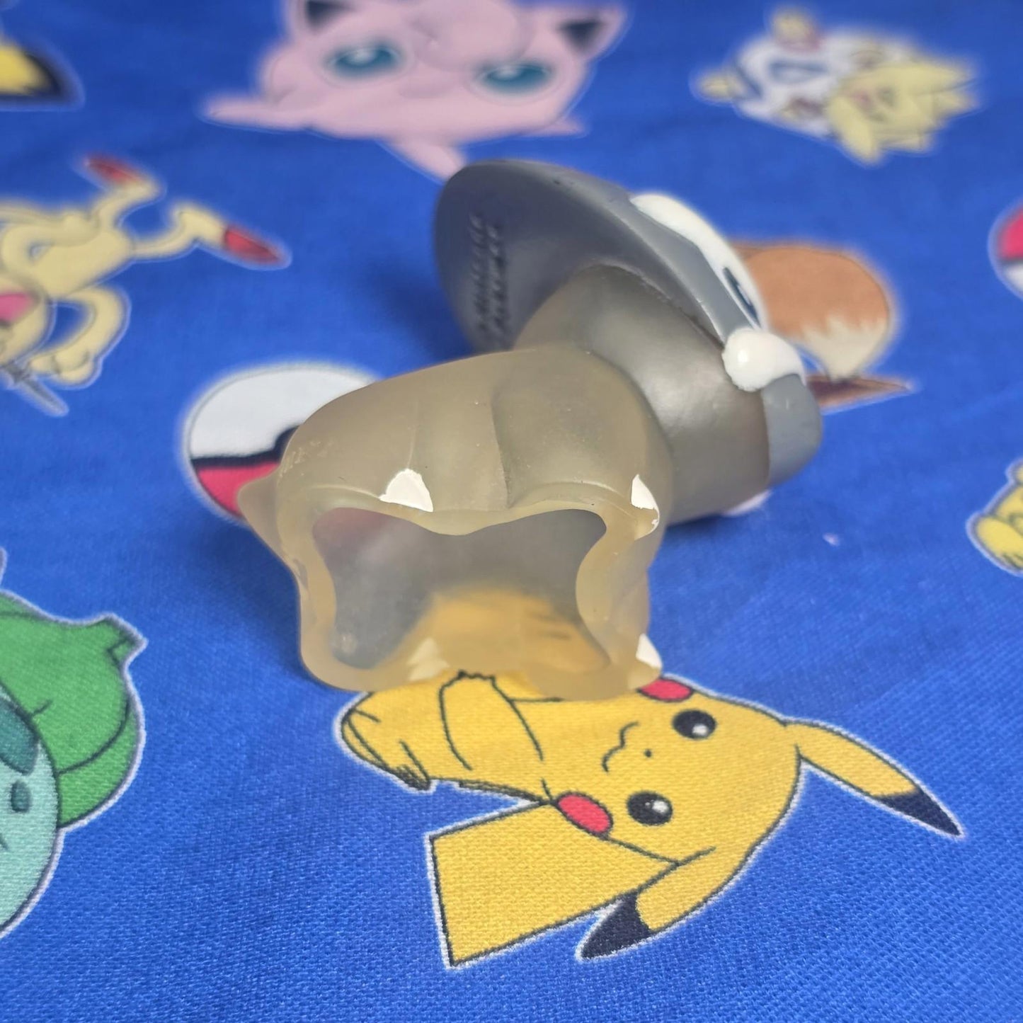 Pokemon Shieldon Clear Figure Finger Puppet 2008 Nintendo Bandai PVC Japan USA