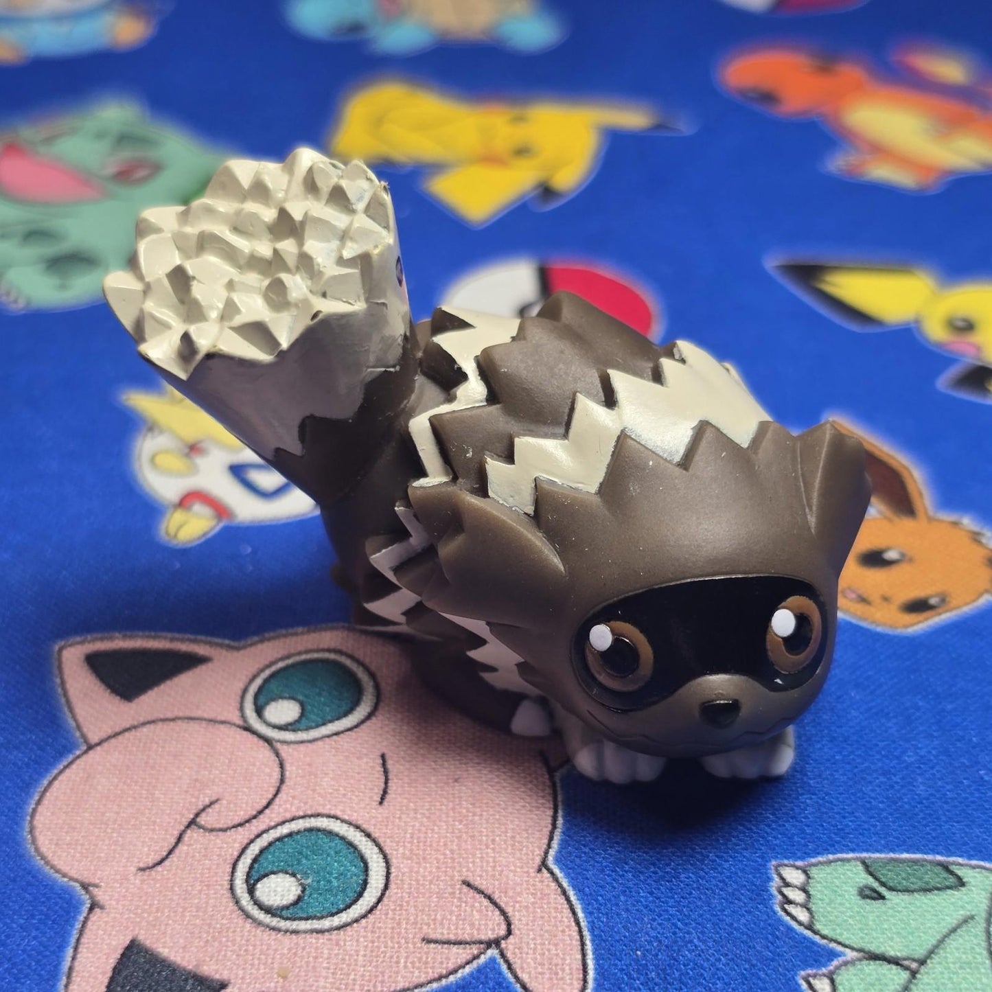 Pokemon Zigzagoon Figure Finger Puppet 2005 Nintendo Bandai PVC Japan USA Seller