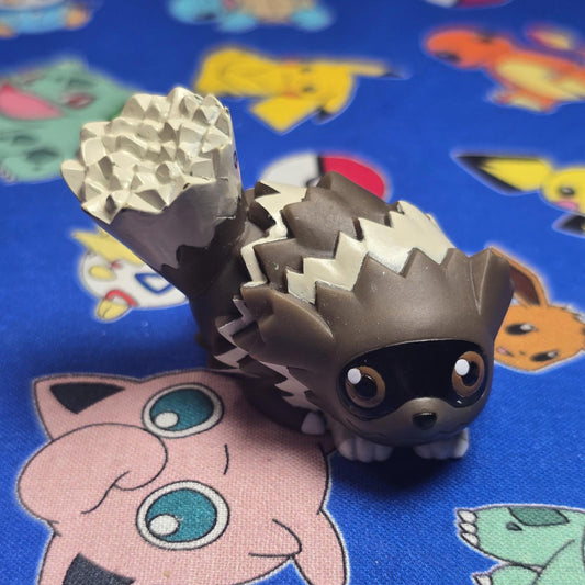 Pokemon Zigzagoon Figure Finger Puppet 2005 Nintendo Bandai PVC Japan USA Seller