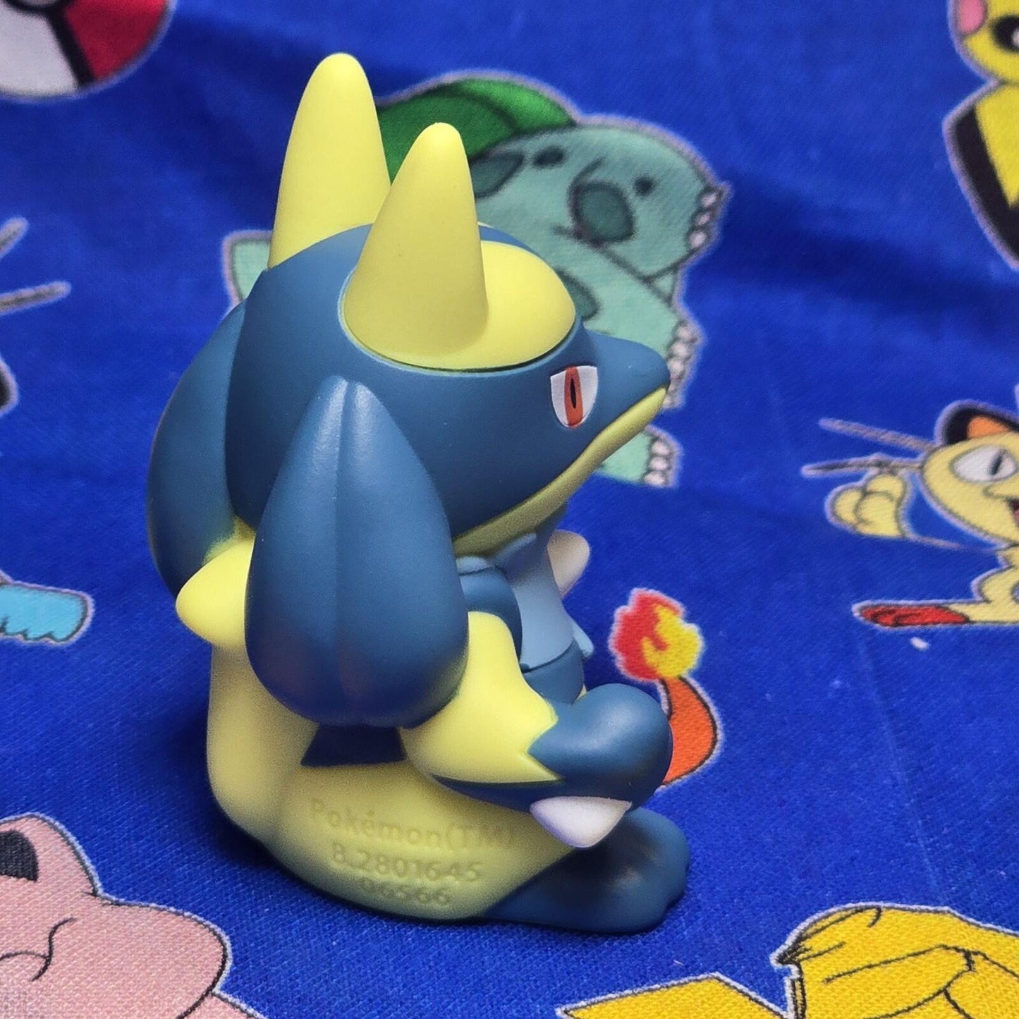 Pokemon Shiny Lucario Figure Finger Puppet 2025 Nintendo PVC Bandai Japan USA
