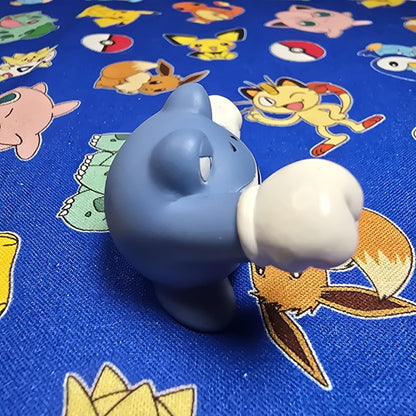 Pokemon Poliwrath Figure Finger Puppet 2009 Nintendo Bandai PVC Japan US Seller