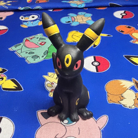 Pokemon Umbreon Figure Finger Puppet 2000 Nintendo Bandai PVC Vintage Japan US
