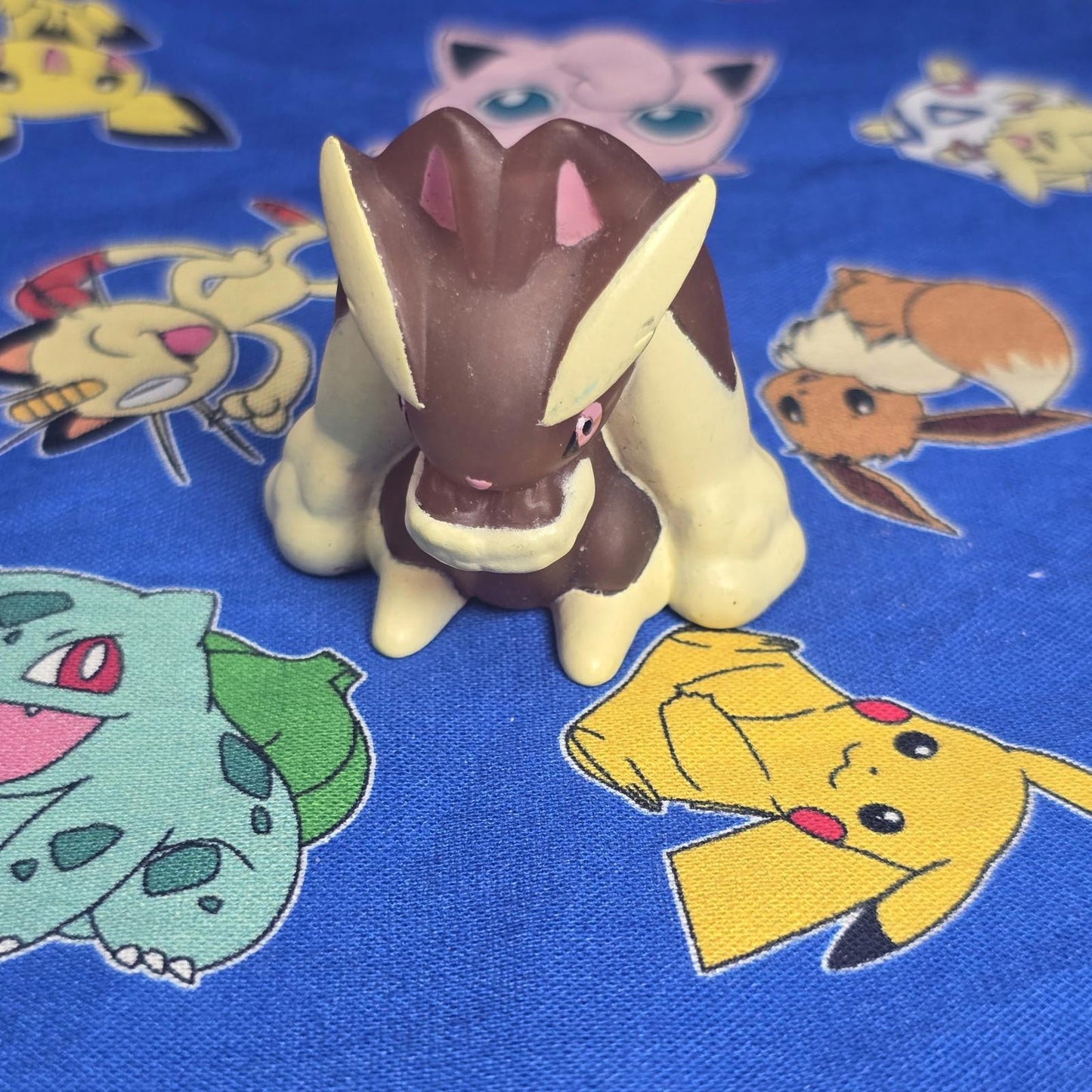 Pokemon Lopunny Clear Figure Finger Puppet 2007 Nintendo Bandai Japan USA Seller