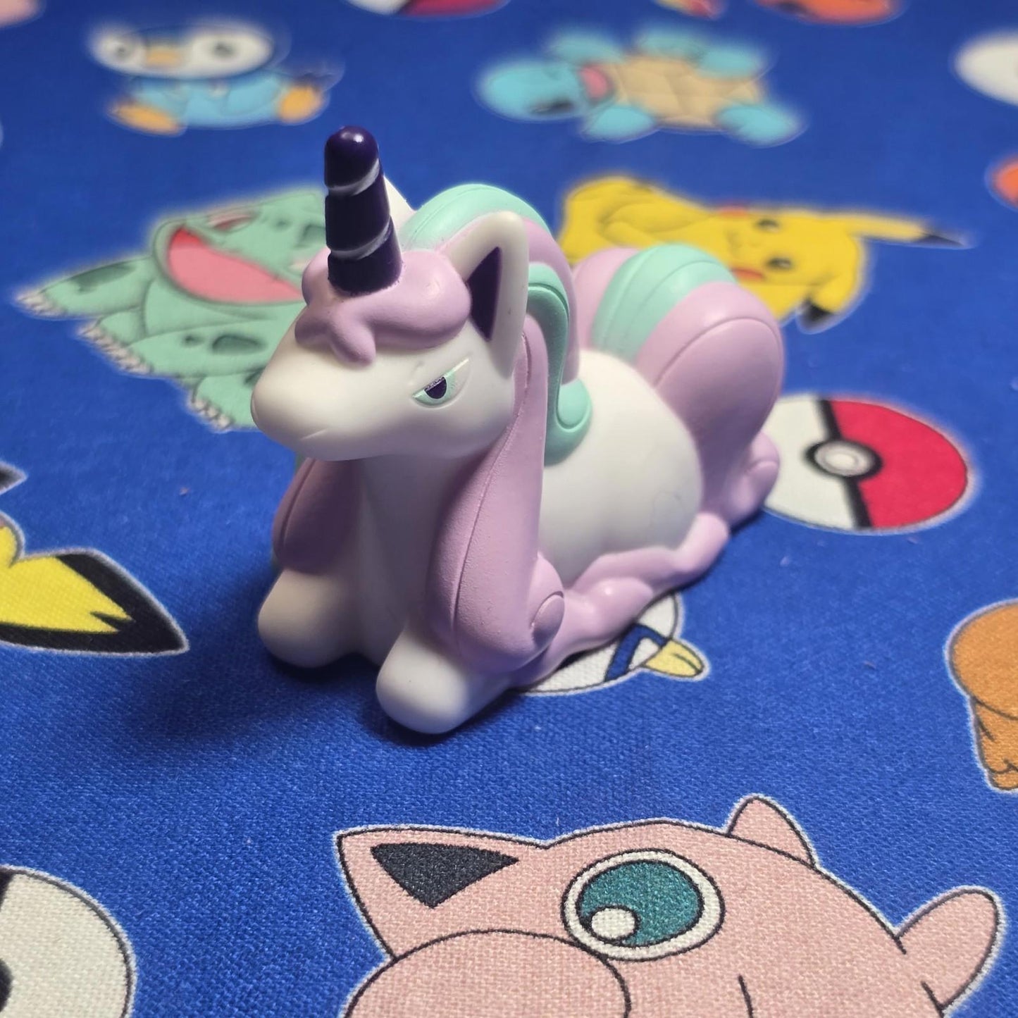 Pokemon Galar Rapidash Figure Finger Puppet 2022 Nintendo Bandai PVC Japan USA
