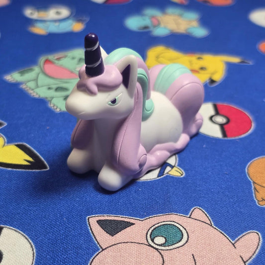 Pokemon Galar Rapidash Figure Finger Puppet 2022 Nintendo Bandai PVC Japan USA