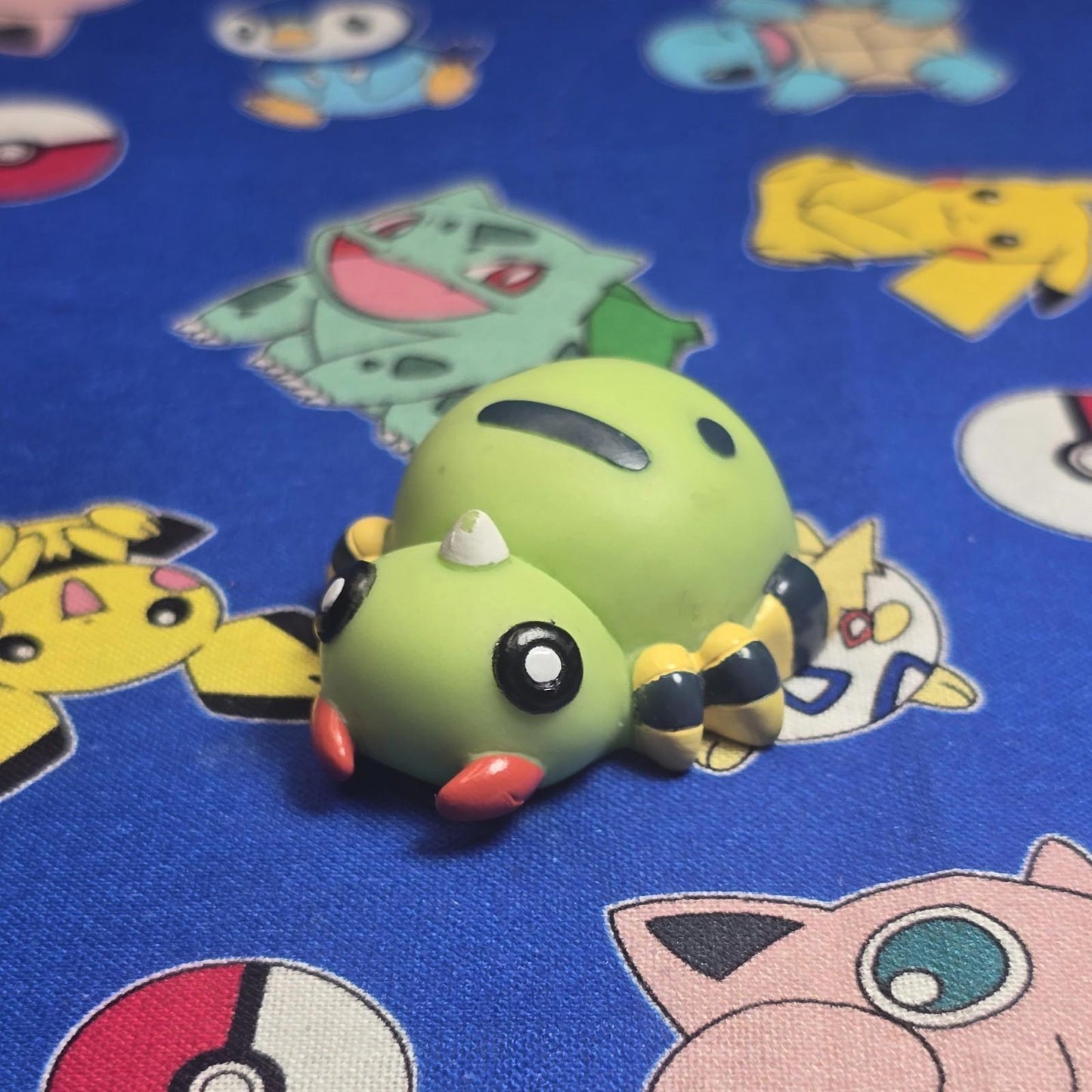 Pokemon Spinarak Figure Finger Puppet 1999 Nintendo Bandai PVC Vintage Japan US