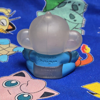 Pokemon Meditite Clear Figure Finger Puppet 2004 Nintendo Bandai PVC Japan USA
